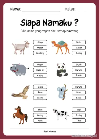 Lembar 9: Siapa Namaku ?