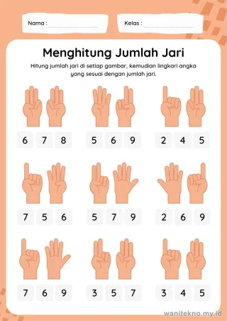 Lembar 3: Menghitung Jumlah Jari