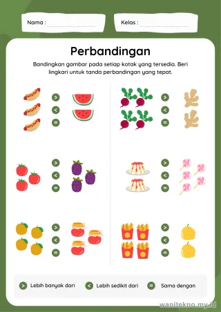 Lembar 5: Perbandingan