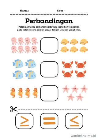 Lembar 6: Perbandingan