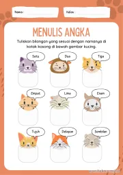 Lembar 12: MENULIS ANGKA