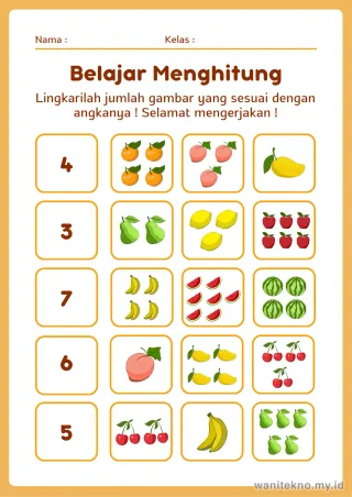 Lembar 5: Belajar Menghitung