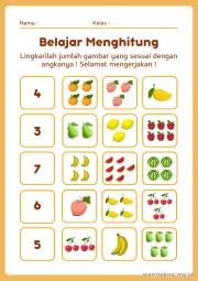 Lembar 5: Belajar Menghitung
