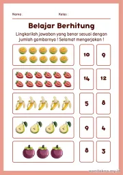 Lembar 6: Belajar Berhitung