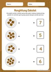 Lembar 4: Menghitung Cokelat