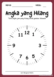 Lembar 4: Angka yang Hilang