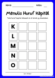 Lembar 4: Menulis Huruf Kapital