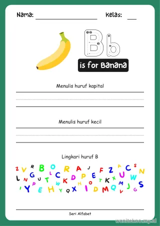 Lembar 2: is for Banana