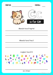 Lembar 3: is for Cat