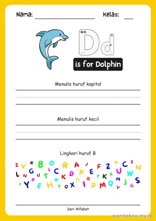 Lembar 4: is for Dolphin