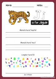 Lembar 10: is for Jaguar