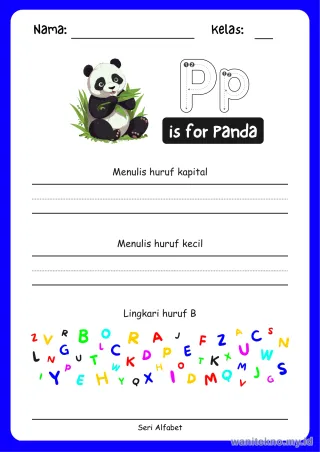 Lembar 16: is for Panda