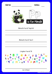Lembar 16: is for Panda