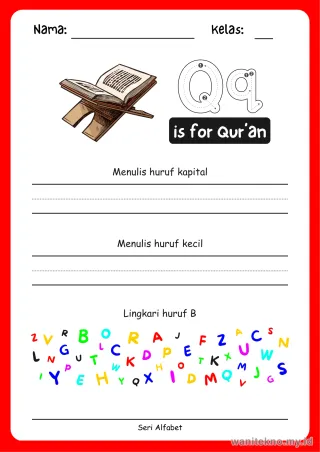 Lembar 17: is for Qur’an