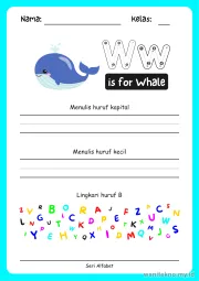 Lembar 5: is for Whale