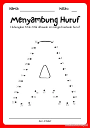 Lembar 9: Menyambung Huruf