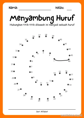 Lembar 11: Menyambung Huruf