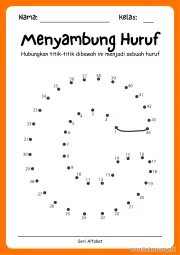 Lembar 11: Menyambung Huruf