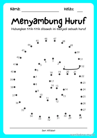 Lembar 15: Menyambung Huruf