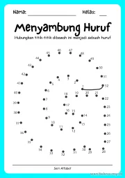 Lembar 15: Menyambung Huruf
