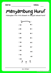 Lembar 17: Menyambung Huruf