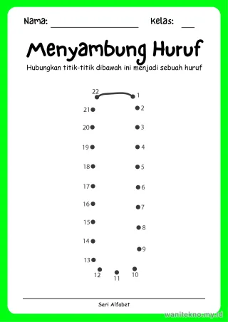 Lembar 17: Menyambung Huruf