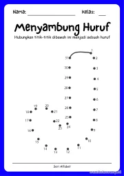 Lembar 18: Menyambung Huruf
