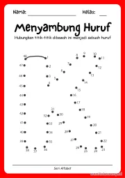 Lembar 1: Menyambung Huruf