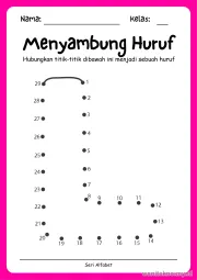 Lembar 2: Menyambung Huruf