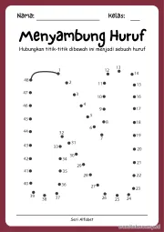 Lembar 4: Menyambung Huruf