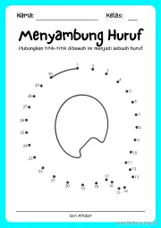 Lembar 7: Menyambung Huruf