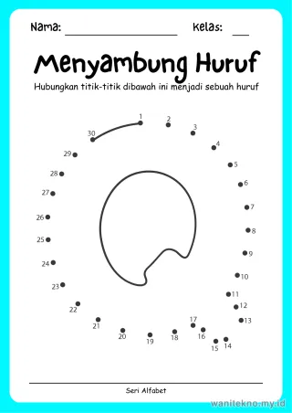 Lembar 7: Menyambung Huruf