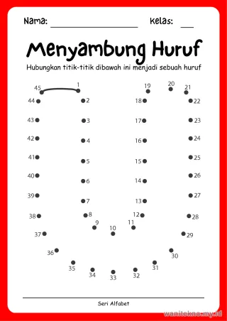 Lembar 11: Menyambung Huruf