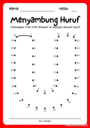Lembar 11: Menyambung Huruf