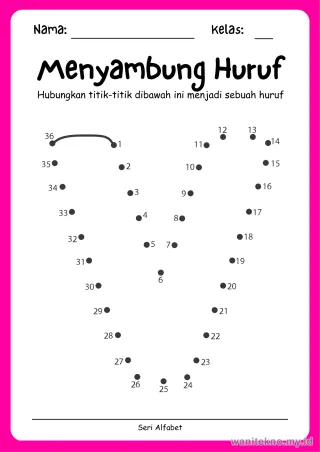 Lembar 12: Menyambung Huruf