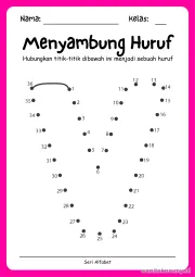 Lembar 12: Menyambung Huruf