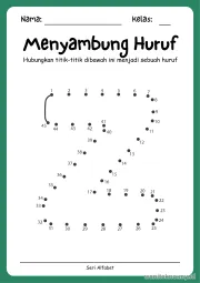 Lembar 16: Menyambung Huruf