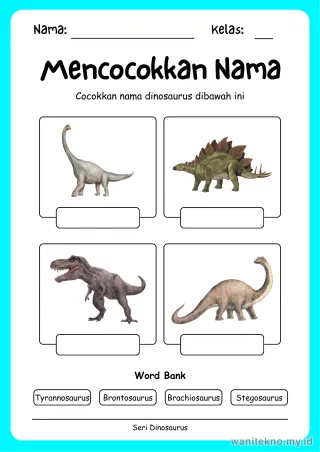 Lembar 9: Mencocokkan Nama