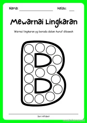 Lembar 11: Mewarnai Lingkaran