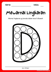 Lembar 13: Mewarnai Lingkaran