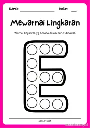 Lembar 14: Mewarnai Lingkaran