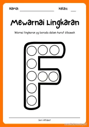 Lembar 15: Mewarnai Lingkaran