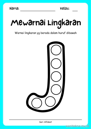 Lembar 2: Mewarnai Lingkaran