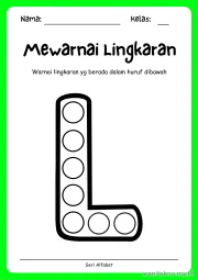 Lembar 4: Mewarnai Lingkaran