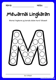 Lembar 5: Mewarnai Lingkaran