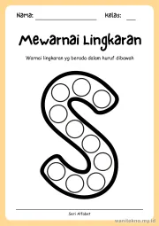 Lembar 10: Mewarnai Lingkaran