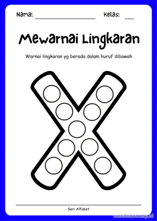 Lembar 15: Mewarnai Lingkaran