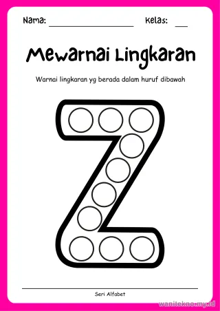 Lembar 17: Mewarnai Lingkaran