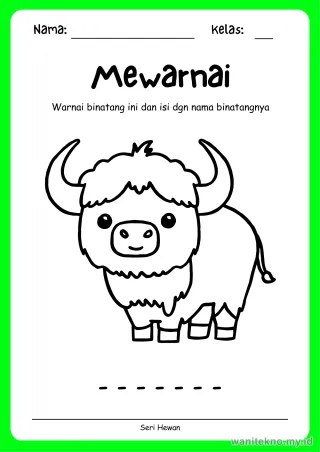 Lembar 2: Mewarnai