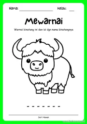 Lembar 2: Mewarnai